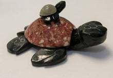 Load image into Gallery viewer, NEW Hand-carved Marble Sea Turtle with Baby N5 - Ecuador