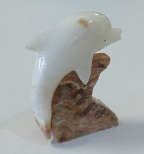 Load image into Gallery viewer, NEW Hand-carved Marble Dolphin N3 - Ecuador
