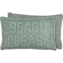 Load image into Gallery viewer, NEW Beach Please Pillow - 113196