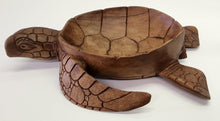 Load image into Gallery viewer, NEW Hand Carved Acacia Sea Turtle Bowl

