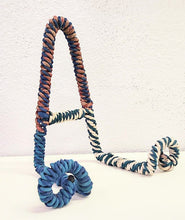 Load image into Gallery viewer, NEW Colored Jute Swirl Easel 15022