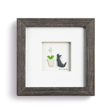Load image into Gallery viewer, NEW Purrfect Petals Gray Wall Art - 1004370140 - 6 x 6