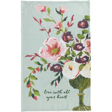 Load image into Gallery viewer, NEW Love With All Your Heart Hand Towel - 115213
