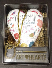 Load image into Gallery viewer, NEW Grandma Art Heart - 1003480075