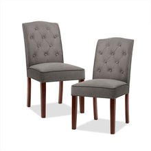 Load image into Gallery viewer, NEW Pair of Marian Gray Dining Chairs