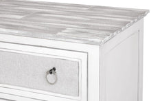 Load image into Gallery viewer, NEW Captiva Island 5 Drawer Chest - Grey Wash &amp; Blanc
