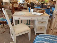 Load image into Gallery viewer, NEW Captiva Island Desk & Chair - Beach Sand & Weathered White