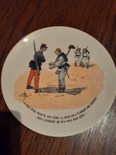 Load image into Gallery viewer, Antique Collectible U & C Mon Regiment French Military Plate - A