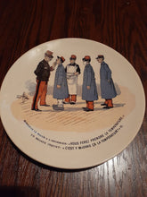 Load image into Gallery viewer, Antique Collectible U & C Mon Regiment French Military Plate - E