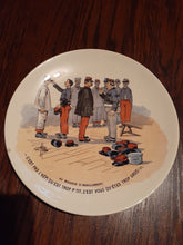 Load image into Gallery viewer, Antique Collectible U & C Mon Regiment French Military Plate - F