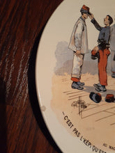 Load image into Gallery viewer, Antique Collectible U & C Mon Regiment French Military Plate - F