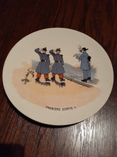 Load image into Gallery viewer, Antique Collectible U & C Mon Regiment French Military Plate - I