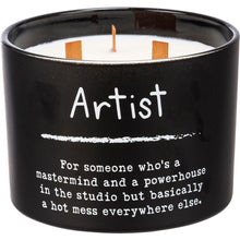 Load image into Gallery viewer, NEW Jar Candle - Artist - 113665