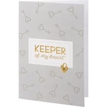 Load image into Gallery viewer, NEW Greeting Card - Keeper Of My Heart - 114798