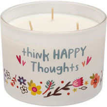 Load image into Gallery viewer, NEW Jar Candle - Think Happy Thoughts - 113853