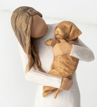 Load image into Gallery viewer, NEW Willow Tree Adorable You (Golden Dog) 28039