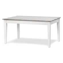 Load image into Gallery viewer, NEW Picket Fence Dining Table - Grey/Blanc