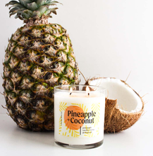 Load image into Gallery viewer, NEW Pineapple + Coconut Tumbler Soy Candle