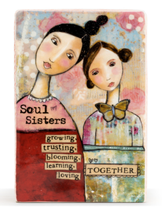 Load image into Gallery viewer, NEW Kelly Rae Roberts Plaque - Soul Sisters - 1002720527