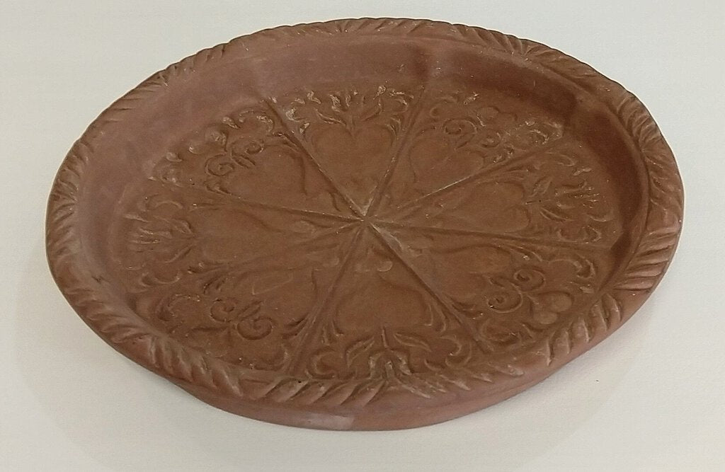 Hartstone Pottery USA Unglazed Shortbread Mold - Heart Design