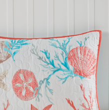 Load image into Gallery viewer, NEW Pebble Beach 6 Piece Cotton Sateen Reversible Coverlet Set - Queen - MP13-2709