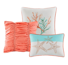 Load image into Gallery viewer, NEW Pebble Beach 6 Piece Cotton Sateen Reversible Coverlet Set - Queen - MP13-2709