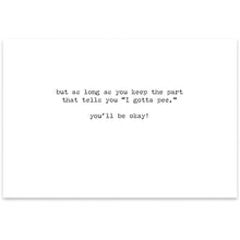 Load image into Gallery viewer, NEW Greeting Card - Lose your Mind - 73066