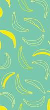Load image into Gallery viewer, NEW Kids UPF 50+ Sunscreen Towel with Hood - Bananas