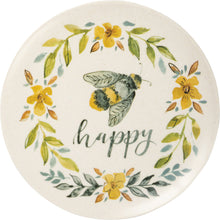 Load image into Gallery viewer, NEW Bee Happy Small Plate - 104017