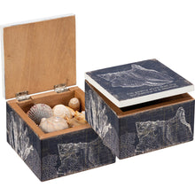 Load image into Gallery viewer, NEW Sure My Birthstone Is A Seashell Hinged Box - 113615