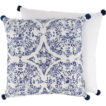 Load image into Gallery viewer, NEW Indigo Watercolor Pillow - 116441