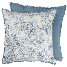 Load image into Gallery viewer, NEW Blue Floral Pillow - 115978