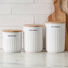 Load image into Gallery viewer, NEW Dream Big Canister Set - 104373