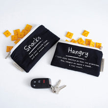 Load image into Gallery viewer, NEW Hangry & Snacks Everything Pouch Set - 111819