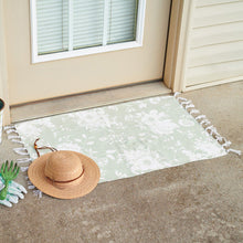 Load image into Gallery viewer, NEW Green Floral Rug - 114993