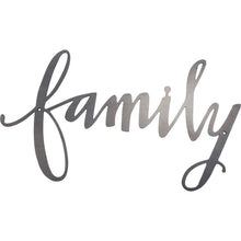 Load image into Gallery viewer, NEW Family Metal Word - 34224