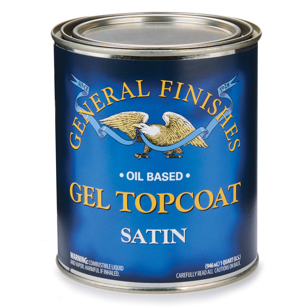 General Finishes Oil Based Gel Topcoat - Satin