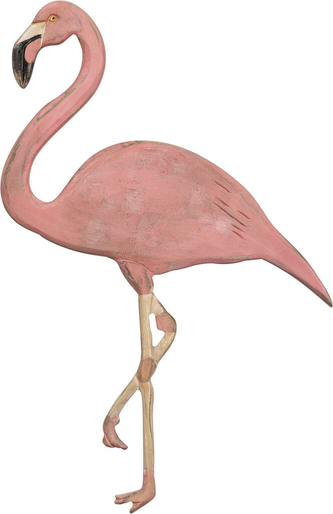 NEW Hanging Wall Decor - Flamingo - 103509