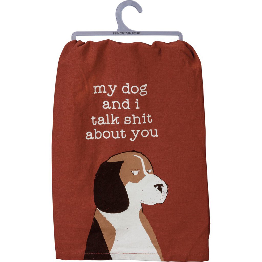 NEW Dish Towel - My Dog And I - 101671