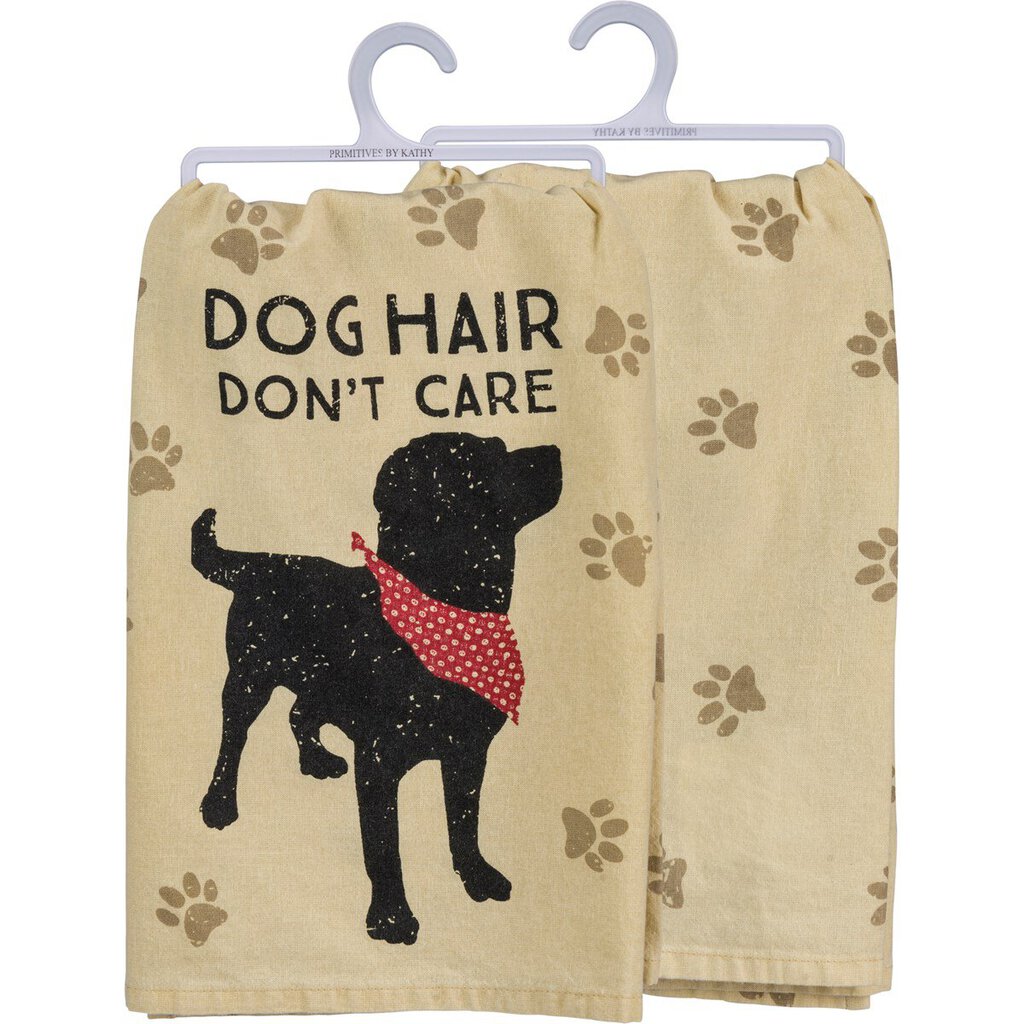 NEW Dish Towel - Dog Hair Don't Care - 39358