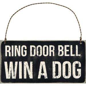 NEW Ornament - Win A Dog - 23064
