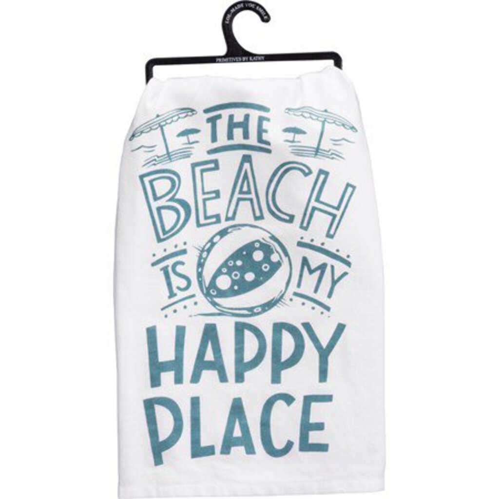 NEW Dish Towel - Happy Place - 35663