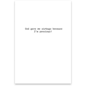 NEW Greeting Card - I'm Not Fat - 70478