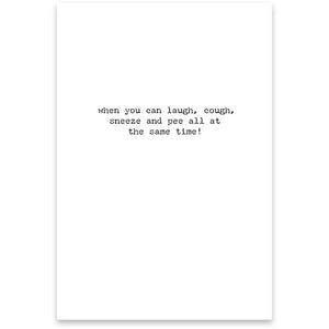 NEW Greeting Card - Getting Old - 70423