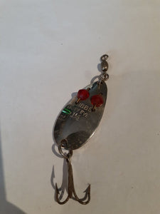 VINTAGE Gibbs Ruby Eye Wiggler Fishing Lure