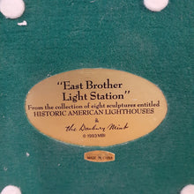 Load image into Gallery viewer, Danbury Mint Historic American Lighthouses Collection: "East Brother Light Station" l
