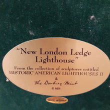 Load image into Gallery viewer, Danbury Mint Historic American Lighthouses II Collection: "New London Ledge Lighthouse"

