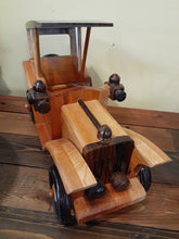 Load image into Gallery viewer, Hand Crafted Wood Model Vintage Car
