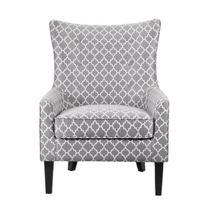 NEW Carissa Shelter Wing Chair - Grey