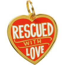 Load image into Gallery viewer, NEW Collar Charm - Rescued Love - 100339
